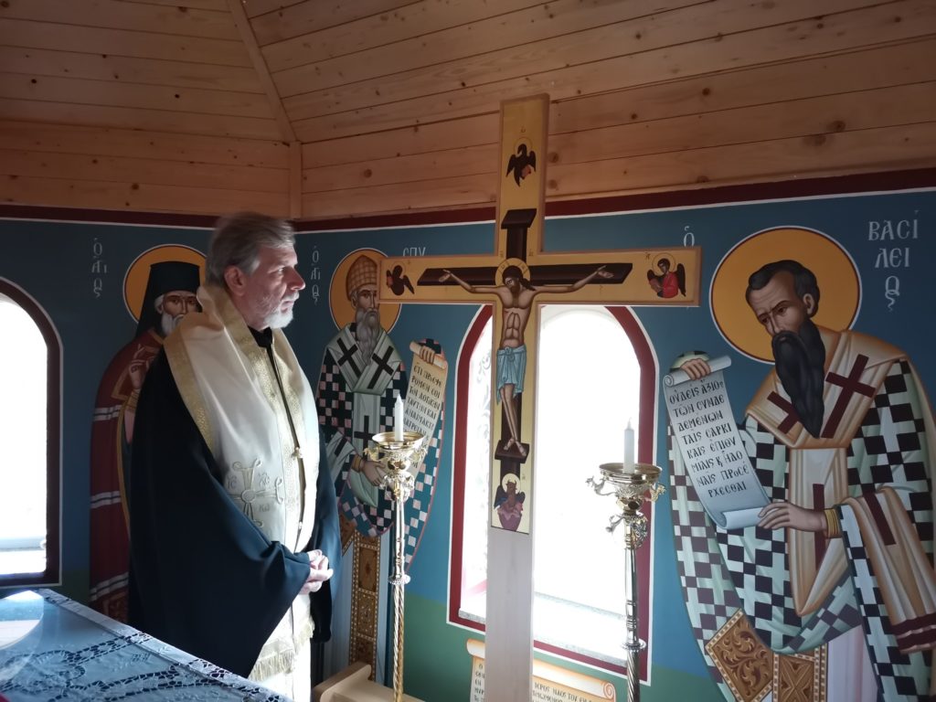 Τρισάγιο στο Ησυχαστήριο του π. Ευσεβίου Βίττη στη Σουηδία