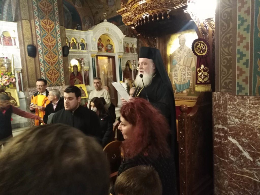 Ευλαβικός αίνος για τον Άγιο Στυλιανό στου Γκύζη