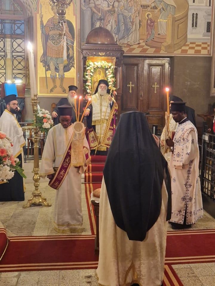 البابا ثيودروس يحتفل بعيد رؤساء الملائكة