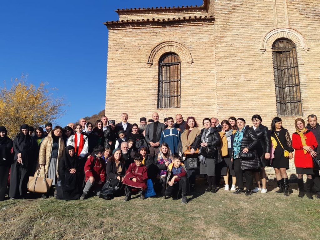 გიორგობის დღესასწაულთან დაკავშირებით საქართველოს საპატრიარქოს დელეგაცია აზერბაიჯანის რესპუბლიკის ტერიტორიაზე, ისტორიულ ჰერეთში