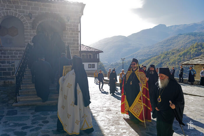 Ιεράρχης της Εκκλησίας Τσεχίας και Σλοβακίας στη Μονή Μπίγκορσκι