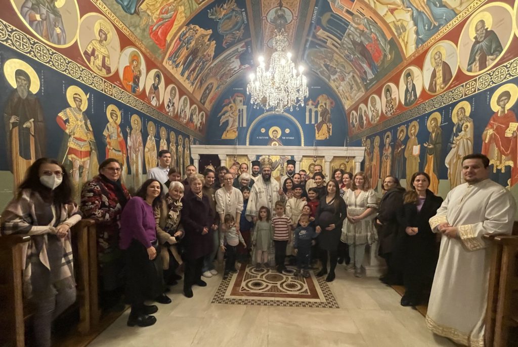 Η πανήγυρις στο Παρεκκλήσιο του Αγίου Ιωάννου του Χρυσοστόμου στη Βιέννη