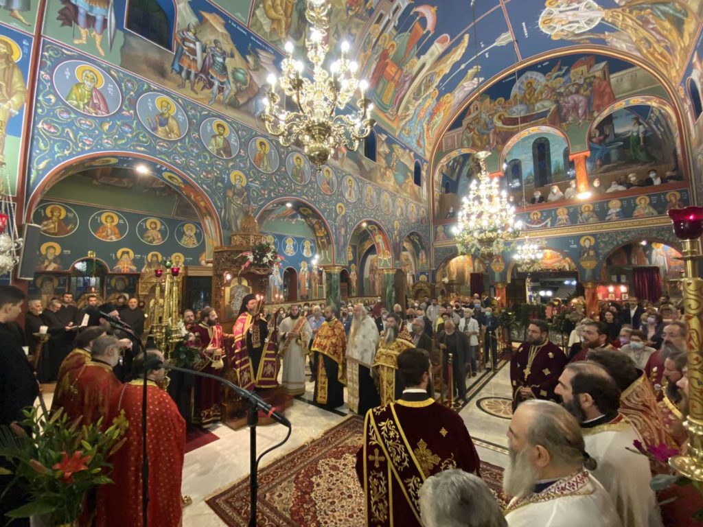 Concelebratory services around Greece on occasion of Translation of Holy Relics of St. George the Great Martyr