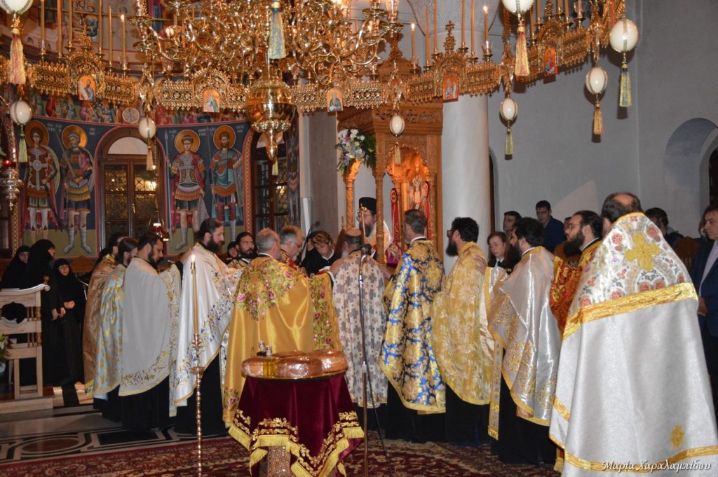Πανηγυρικός Εσπερινός στην Ιερά Μονή Ταξιαρχών Πηλίου (ΦΩΤΟ)