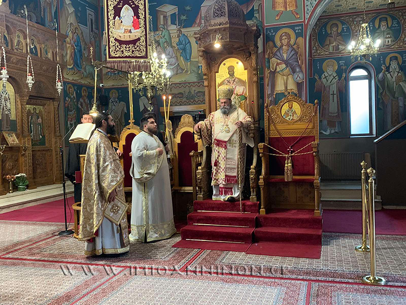 Ο Μητροπολίτης Μάξιμος ιερούργησε στον Ιερό Ναό Αγίου Νεομάρτυρος Γεωργίου Ιωαννίνων