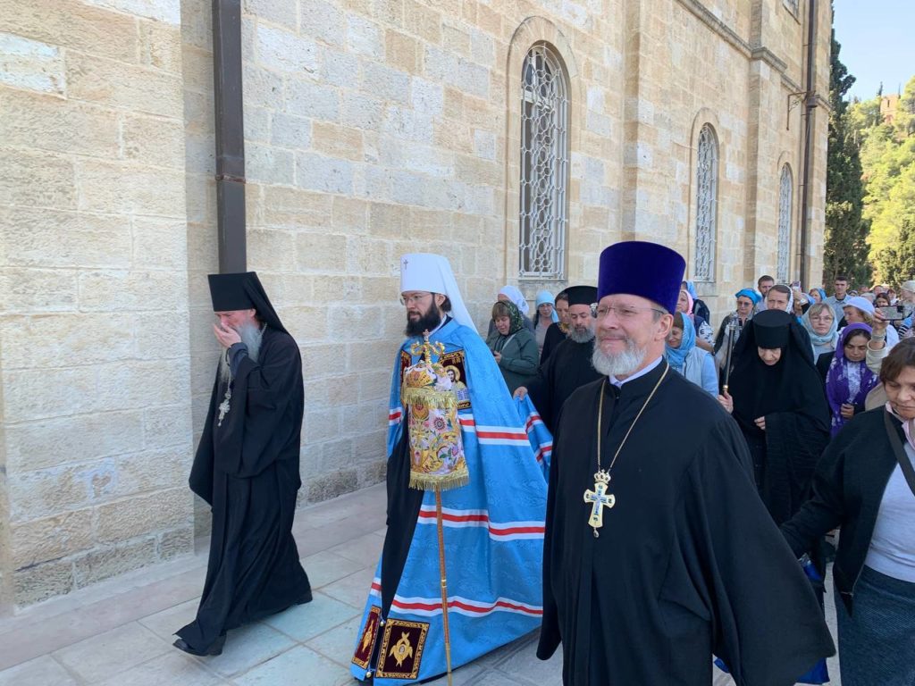 Митрополит Волоколамский Антоний возглавил престольные торжества в Горненском монастыре в Иерусалиме