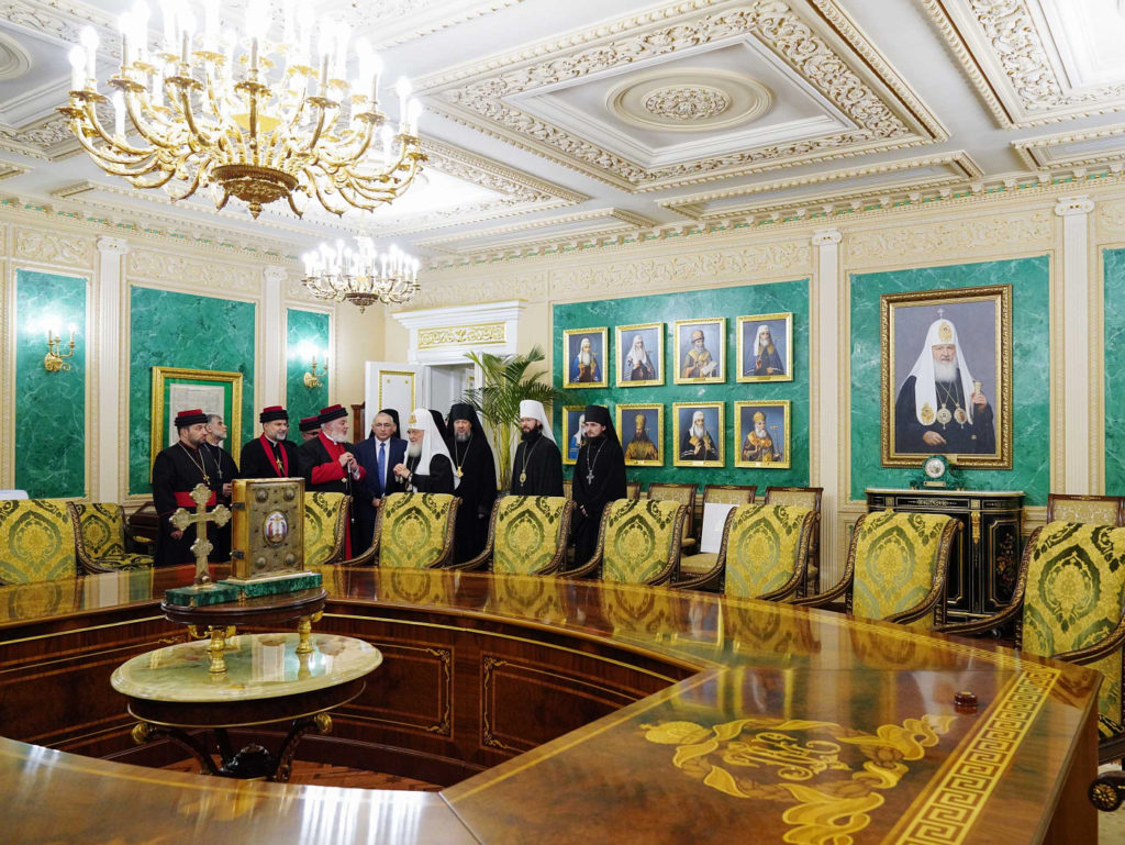 Святейший Патриарх Кирилл встретился с Предстоятелем Ассирийской Церкви Востока