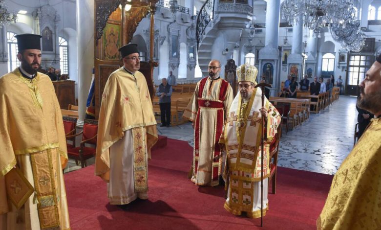 Divine Liturgy in the Mariamiyah Cathedral on the occasion of the National Day of Greece