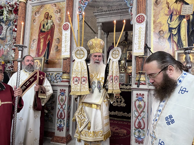 Представитель Русской духовной миссии принял участие в торжествах в древнем городе Лидде