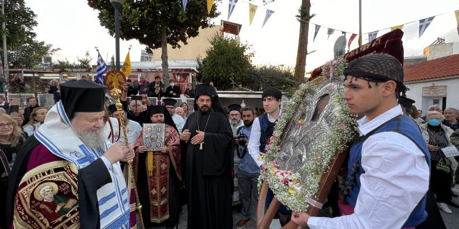 Τα Χανιά υποδέχτηκαν την Παναγία Σπηλιανή (ΦΩΤΟ)
