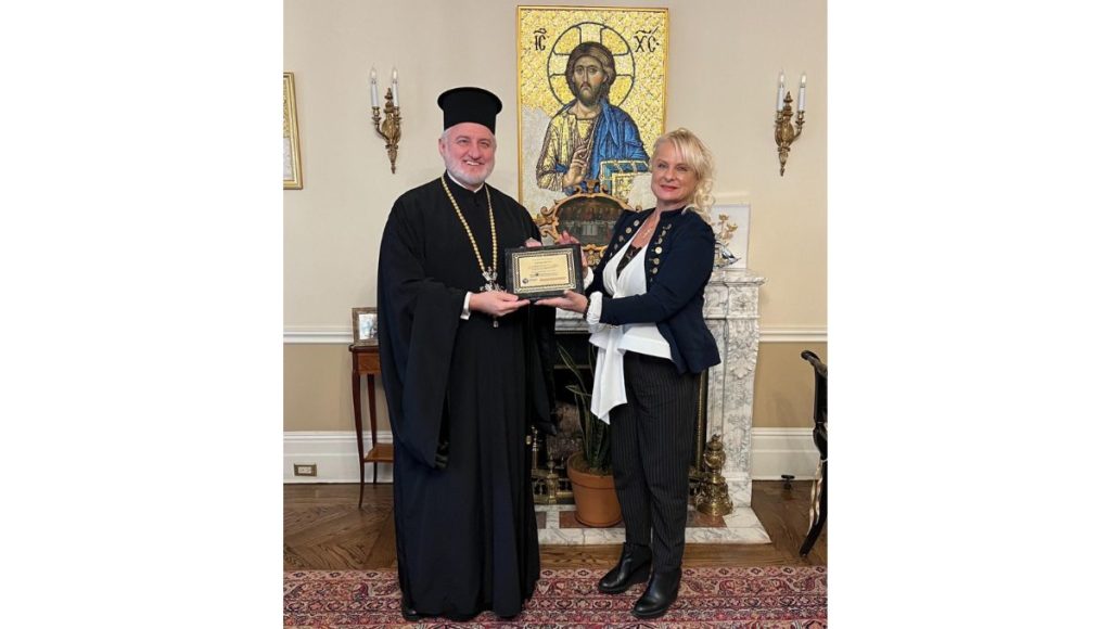 Med-Professionals President Visits GOARCH, Presents Award Recognizing Covid-19 Relief Fund