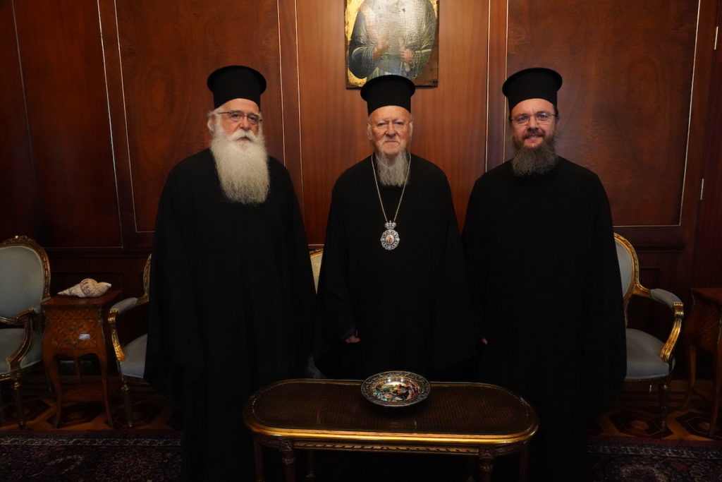 Ο νέος Μητροπολίτης Αιτωλίας και Ακαρνανίας στο Φανάρι