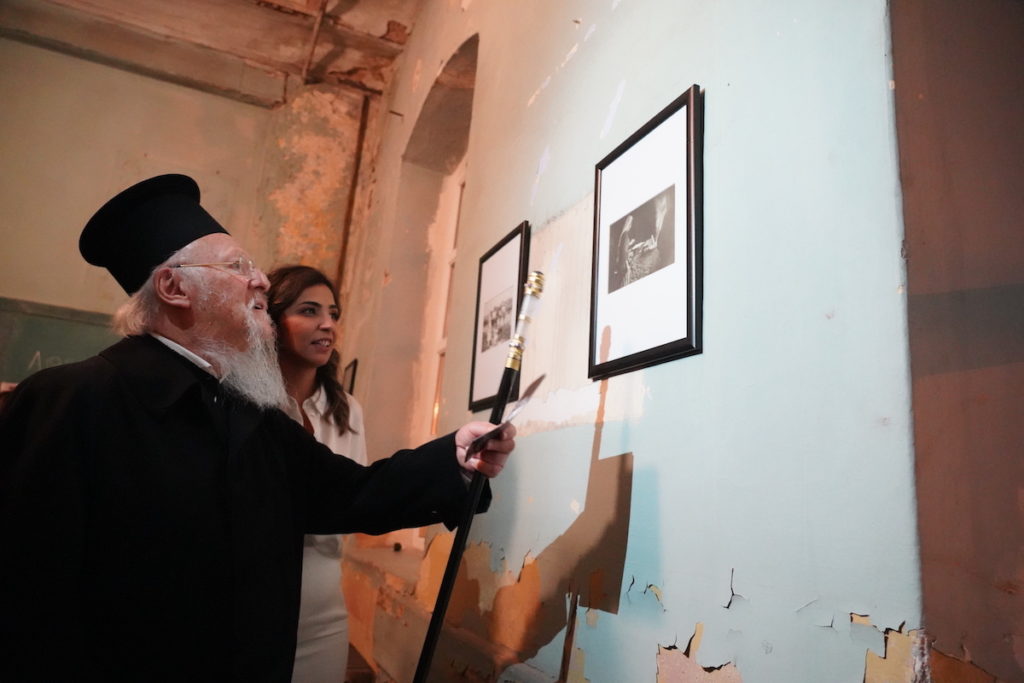 Ο Οικουμενικός Πατριάρχης στα εγκαίνια έκθεσης για την Ίμβρο