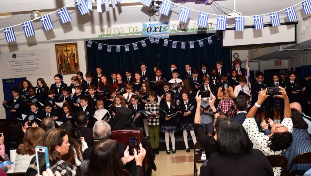Students in Brooklyn Commemorate the Enduring Legacy of “OXI” Day