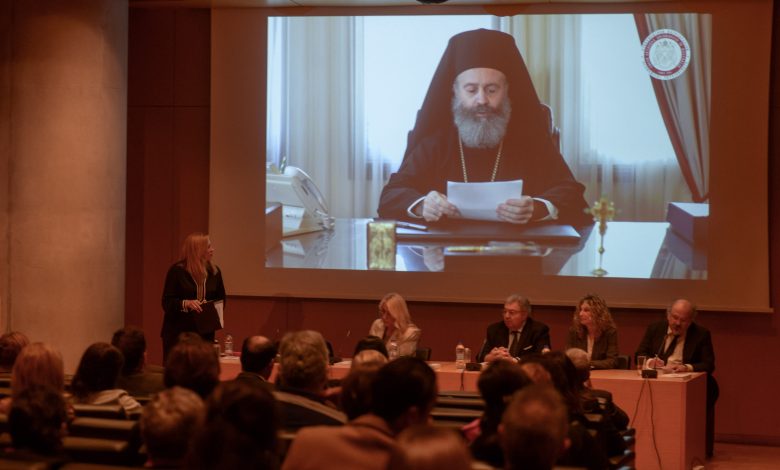 An international collaboration between Macquarie University and the University of Ioannina, a book launch at The Acropolis Museum
