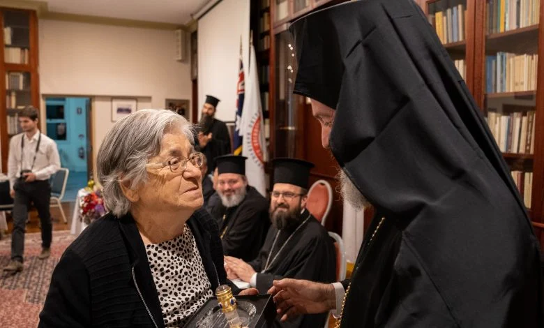 Archbishop Makarios of Australia awarded the ‘Good Samaritans’ of the Greek Welfare Centre