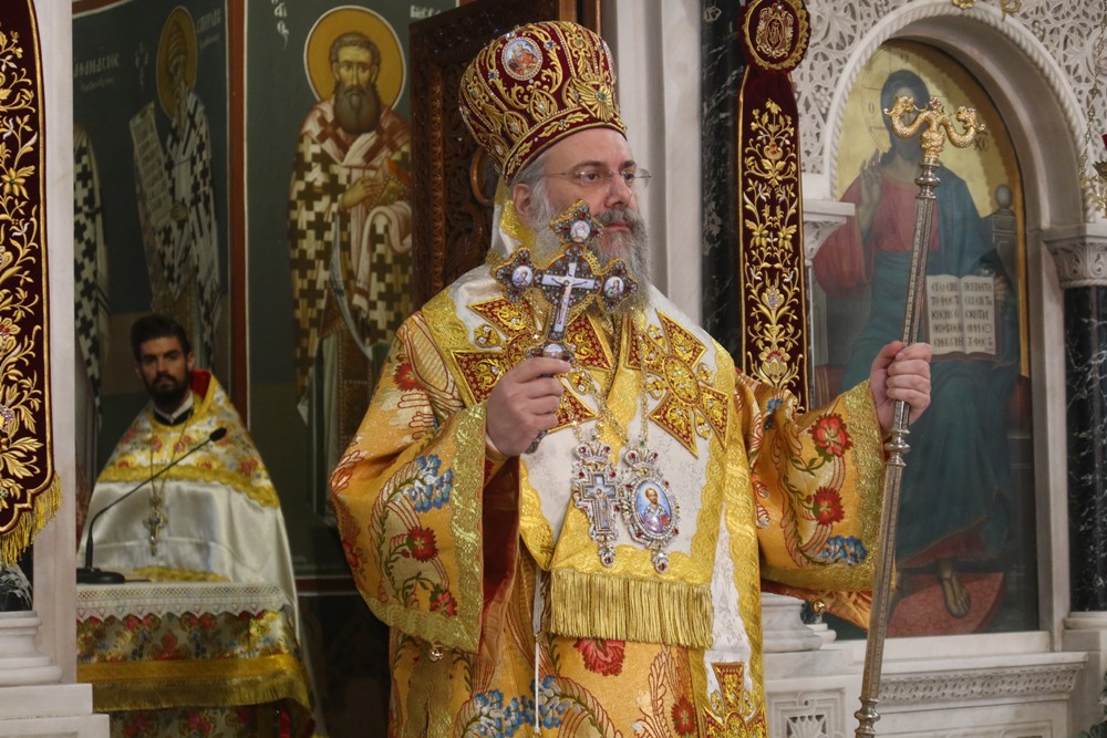 Τα ονομαστήρια του Μητροπολίτη Τρίκκης – Τρισαρχιερατική Θεία Λειτουργία στα Τρίκαλα