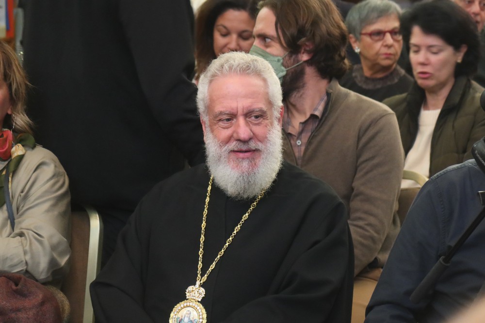 Ο Σύρου Δωρόθεος στην παρουσίαση βιβλίου για τον «Φρούραρχο της Σύρου»