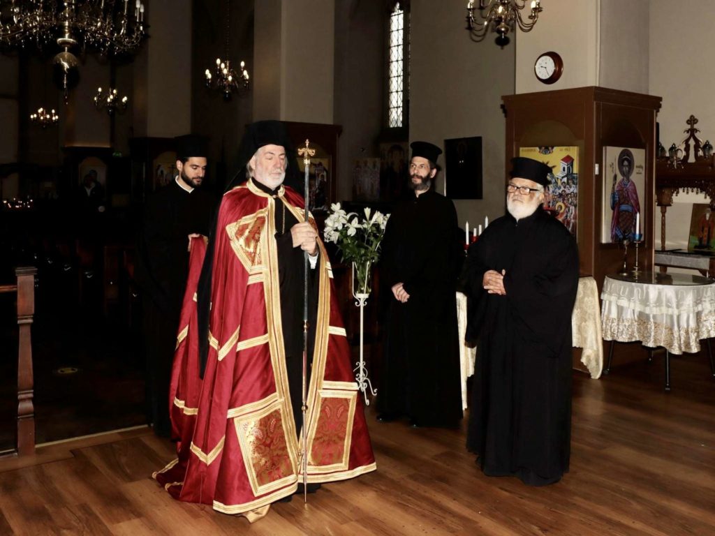 Archbishop Nikitas visiting Leicester
