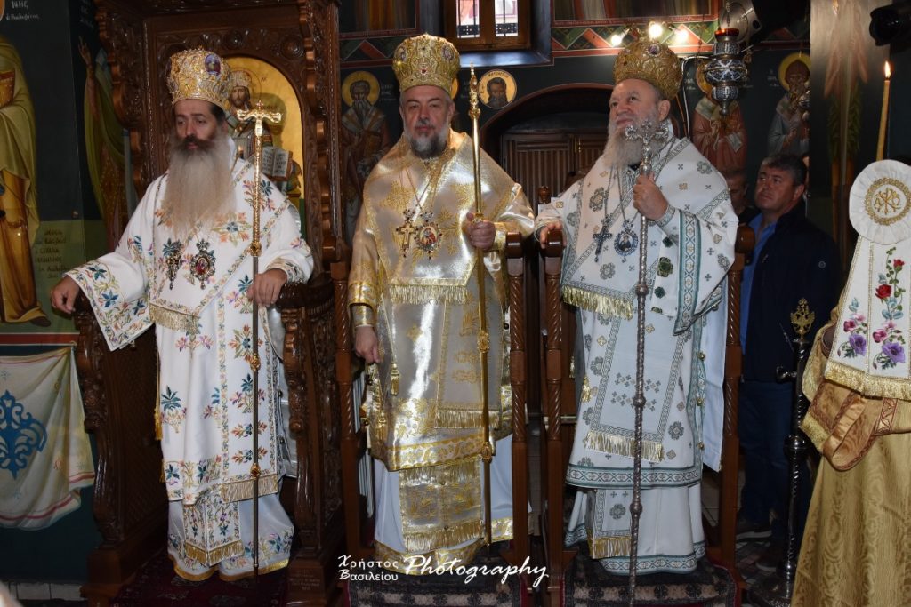 Monastery of David the Righteous in Evia celebrates feast day of its patron saint, founder