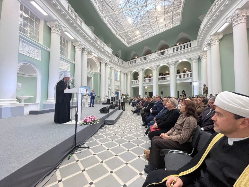 Председатель Синодального отдела религиозного образования принял участие в торжественном мероприятии по случаю 150-летия Московского педагогического государственного университета