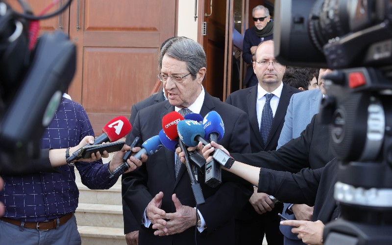 Αναστασιάδης: Το Διεθνές Δίκαιο δεν ερμηνεύεται κατά τα μυαλά του Ερντογάν