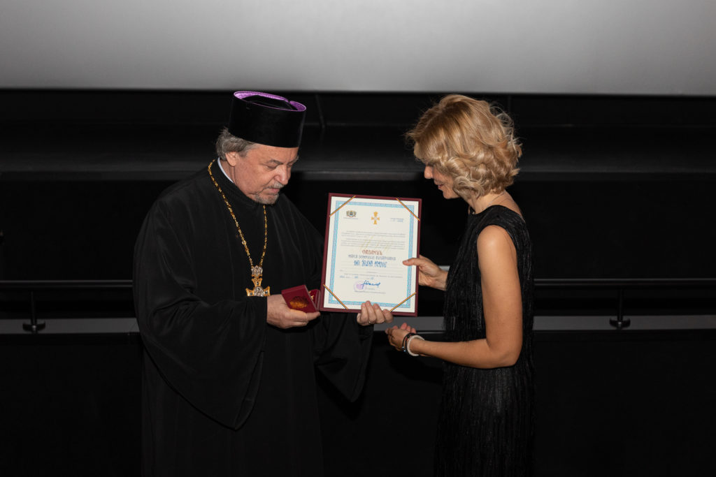 “Virgin Orans” Order for Yelena Popovic. She asked for guidance from the Mother of God in making St Nectarios film