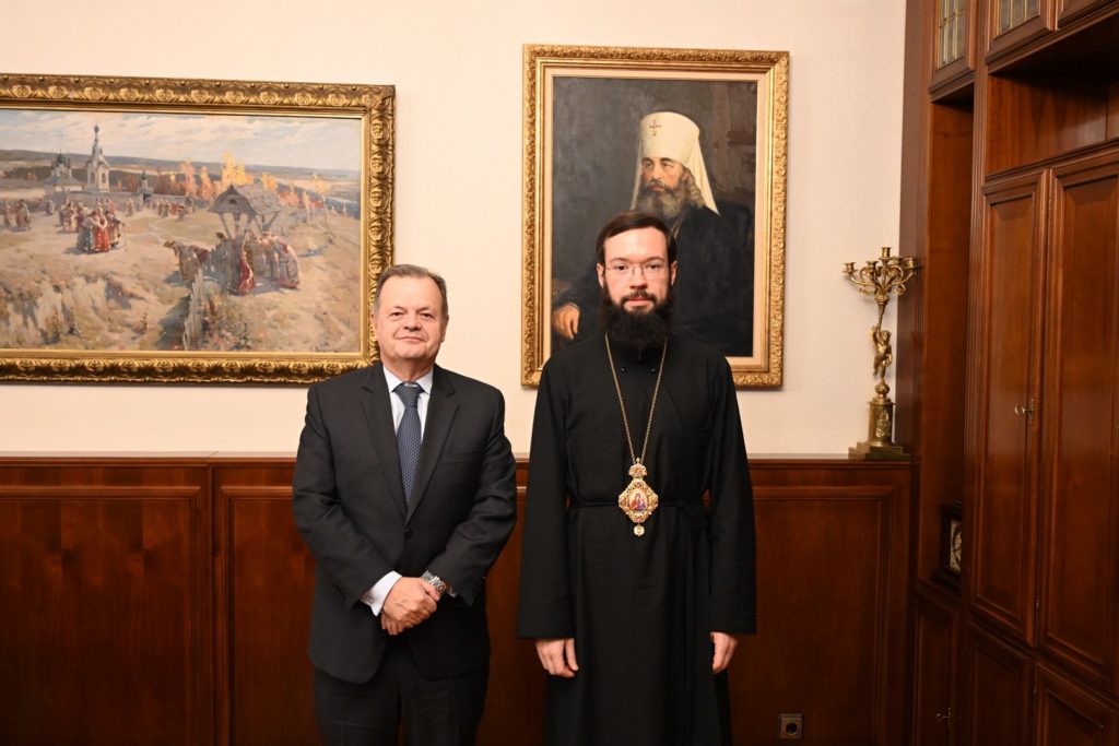 Председатель ОВЦС встретился с послом Бразилии в России