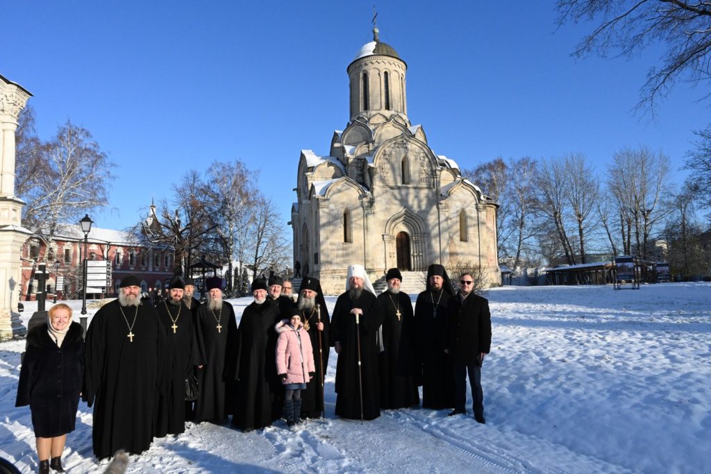Иерарх Грузинской Церкви принял участие в панихиде по первому директору Музея Рублева Д.И. Арсенишвили