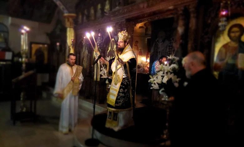 Northcote: Holy Vigil held in memory of Saint John the Merciful