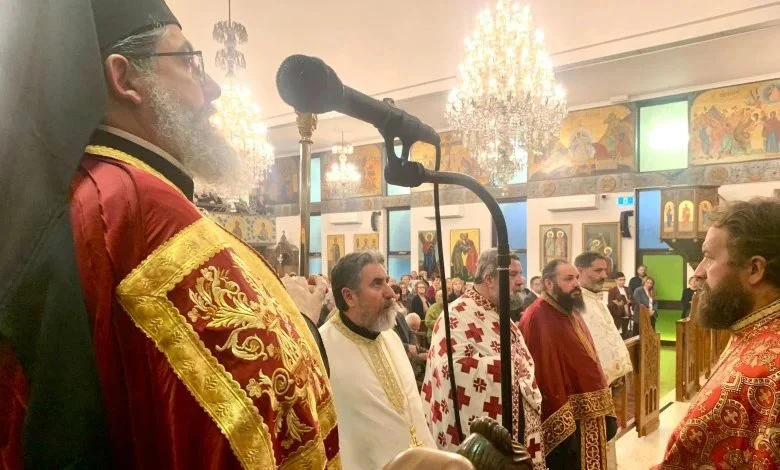 Feast Day Vespers at the Holy Church of Saints Anargiri in Oakleigh, Melbourne