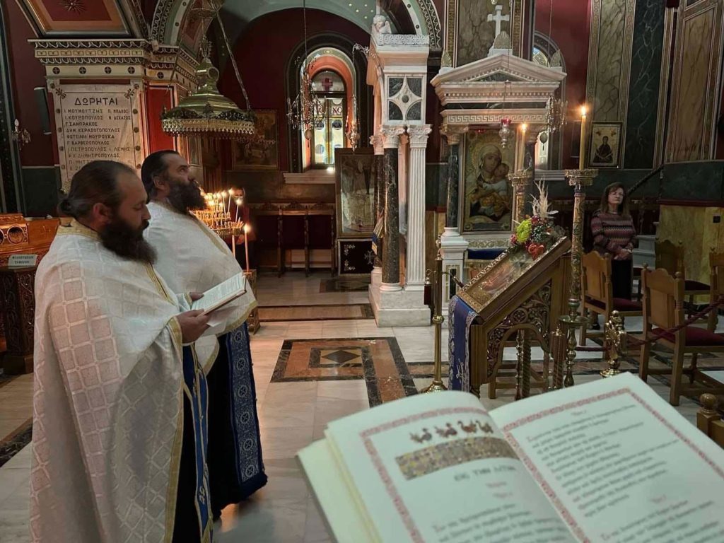 Ιερά Αγρυπνία στην Τρίπολη για τον Άγιο Γεώργιο Καρσλίδη