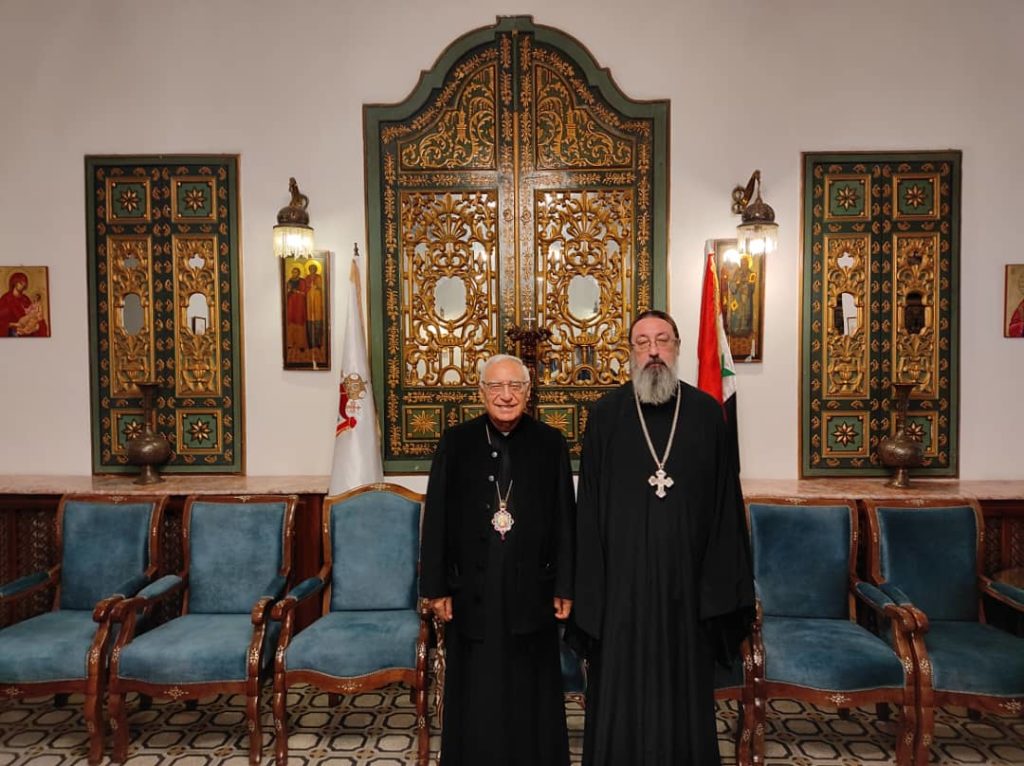 В Дамаске прошла встреча Главы Мелькитской Церкви с представителем Московского Патриархата