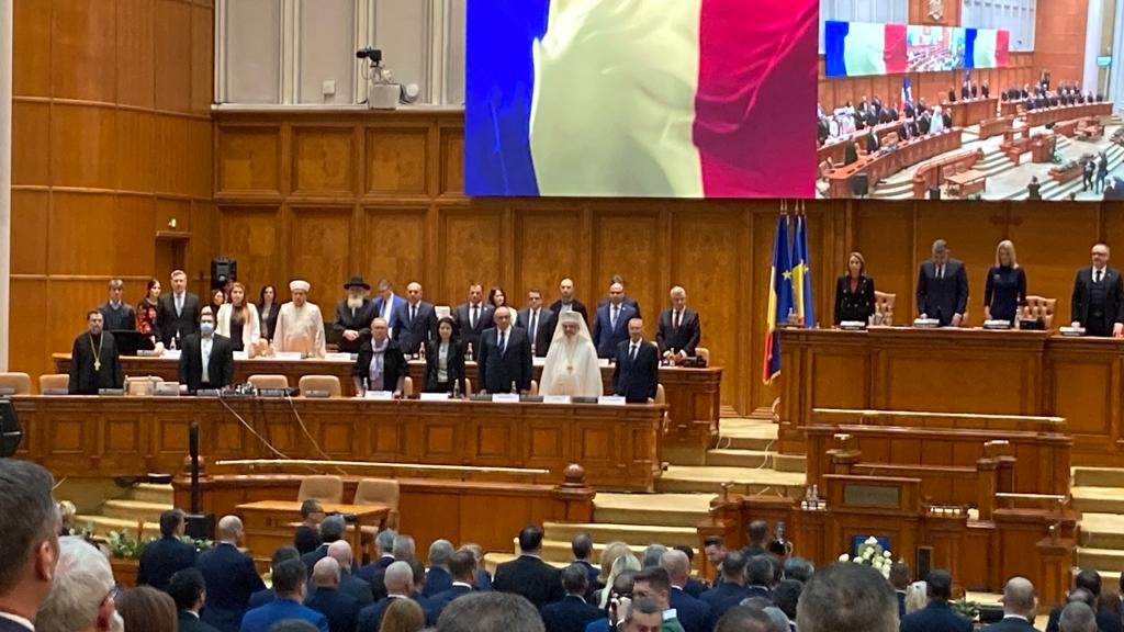 Ο Πατριάρχης Δανιήλ στο Ρουμανικό Κοινοβούλιο για την Ημέρα Ανεξαρτησίας