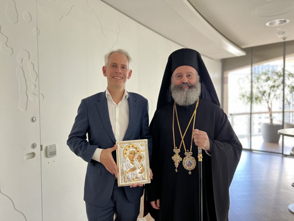 Συνάντηση του Αρχιεπισκόπου Αυστραλίας με τον Ομοσπονδιακό Υπουργό Μετανάστευσης