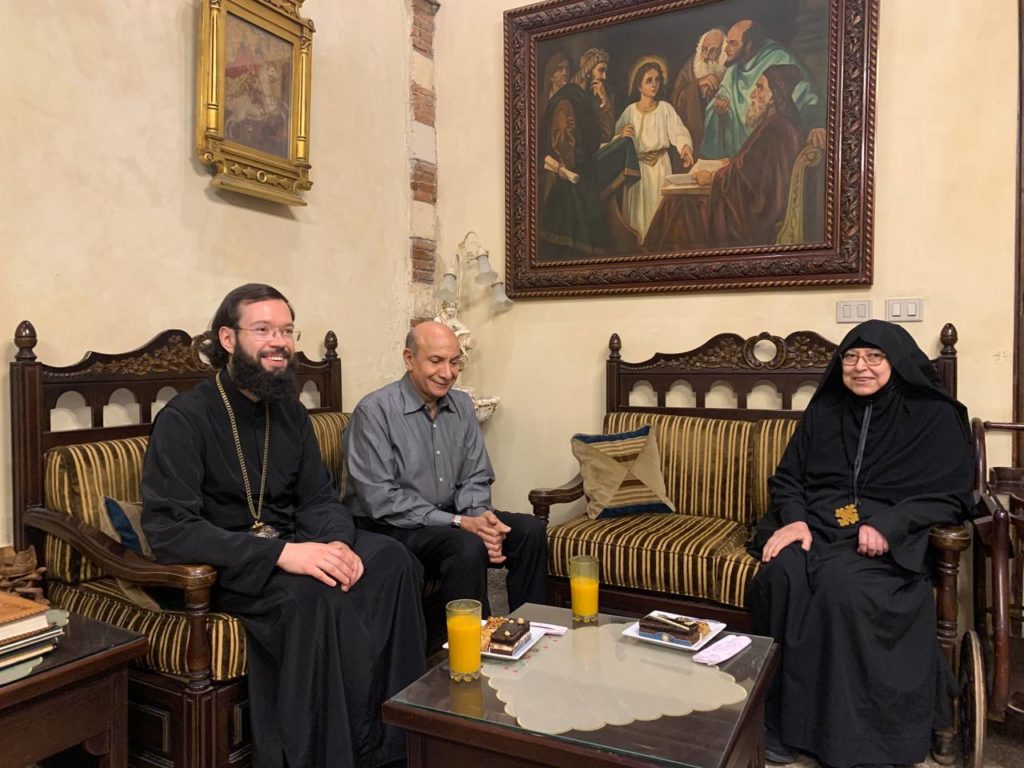 Митрополит Волоколамский Антоний прибыл в Египет