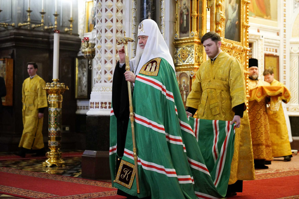 Святейший Патриарх Кирилл: От будущего нашего Отечества и нашей Церкви зависит, в полном смысле слова, будущее мира