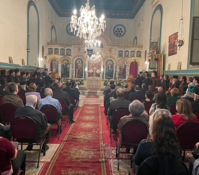 Ο Πατριάρχης Αλεξανδρείας στο Σιναϊτικό Μετόχι της Αγίας Αικατερίνης στο Κάιρο
