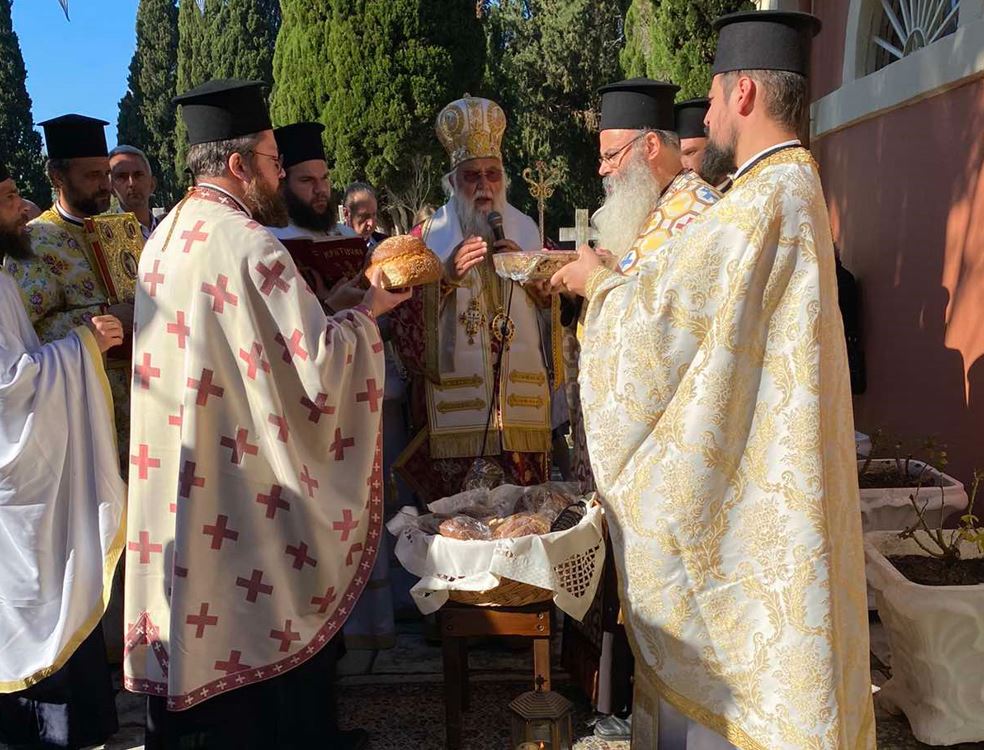 Κέρκυρα: Η εορτή του Αγίου Αρσενίου στον τόπο της ταφής του