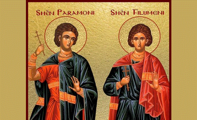 Dëshmor Paramoni dhe 370 dëshmorë. Dëshmorët Filumeni, Fedri. Oshënar Pitiruni