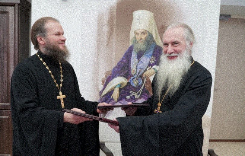 Подписано соглашение о сотрудничестве между Синодальной библиотекой Русской Православной Церкви и Перервинской духовной семинарией