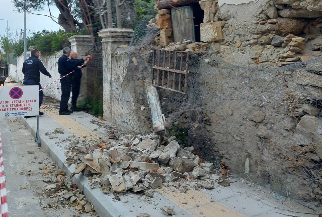 Σεισμός στη Ζάκυνθο: Ζημιές στο Μετόχι του Αγίου Διονυσίου