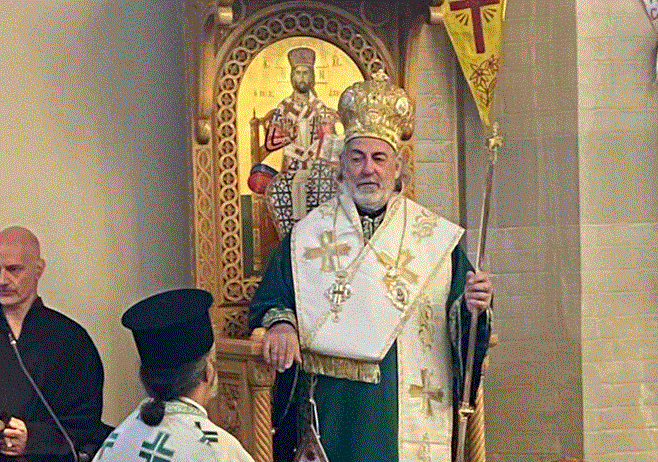 His Eminence Archbishop Nikitas Celebrates the Feast of St. Nektarios the Wonderworker