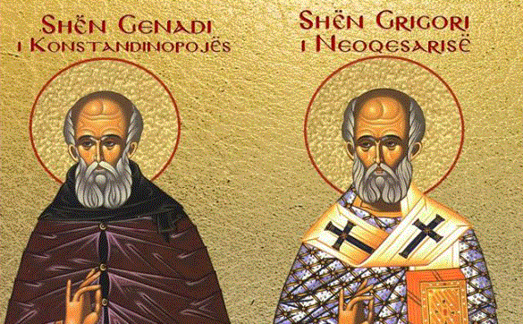 Oshënar Grigori i Neoqesarisë. Oshënar Genadi i Konstandinopojës. Oshënare Hilda