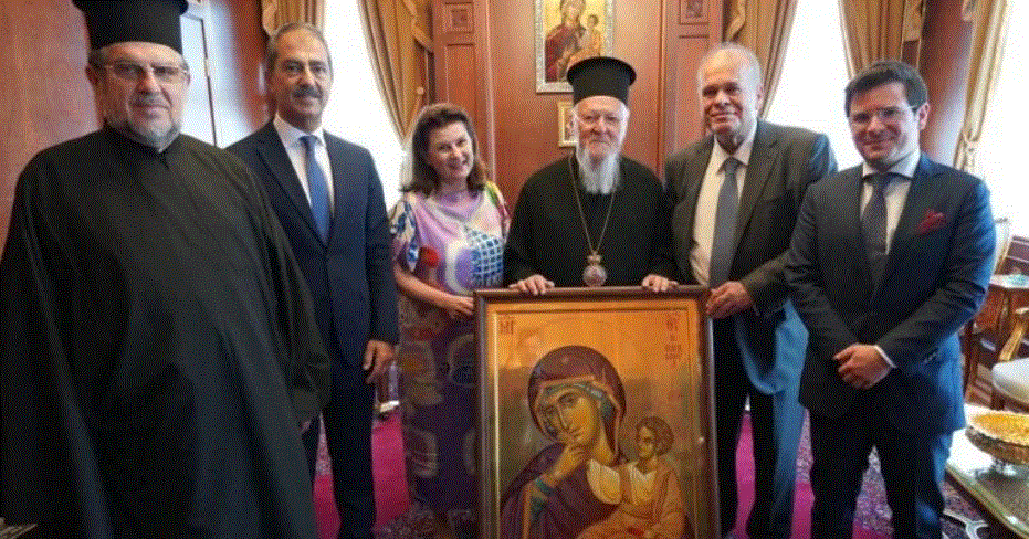 The Holy Icon of Panagia Paramythia Vlach Sarai at the Ecumenical Patriarchate