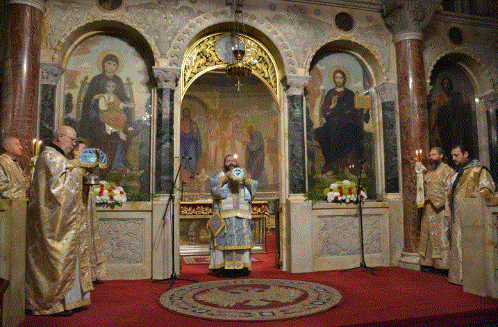 Архиерейска св. Литургия по повод празника Въведение Богородично в Патриаршеската катедрала