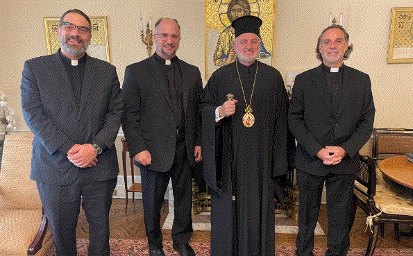 NEW VICARS FOR THE ARCHDIOCESAN DISTRICT RECEIVE ARCHBISHOP’S BLESSING