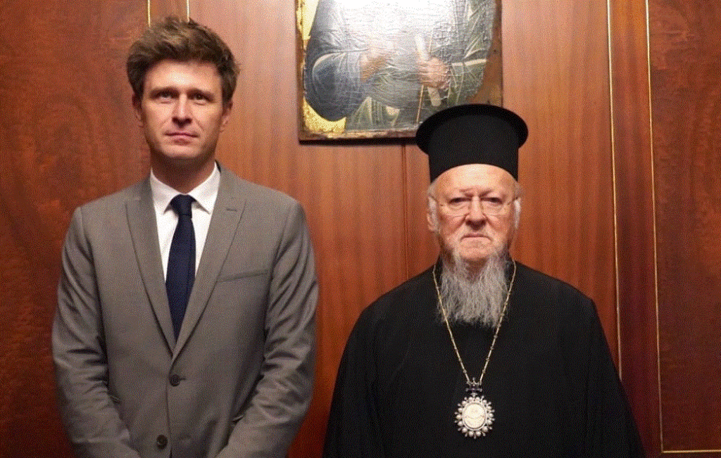 صاحب القداسة يستقبل القنصل العام البلجيكي الجديد في المدينة