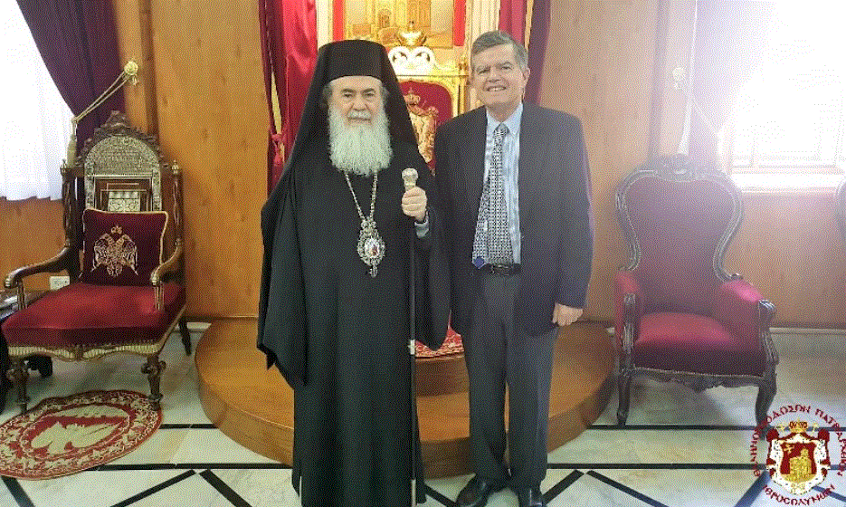 VISIT OF MR ATHANASIOS MARTINOS AT THE PATRIARCHATE