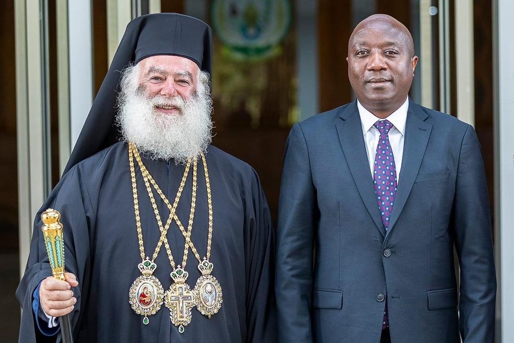 Συνάντηση του Πατριάρχη Αλεξανδρείας με τον Πρωθυπουργό της Ρουάντας